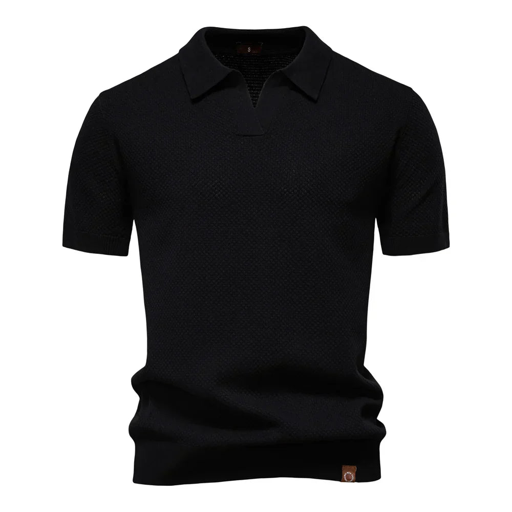 Lucas | Classic Short Sleeve Mens Polo Shirt 1