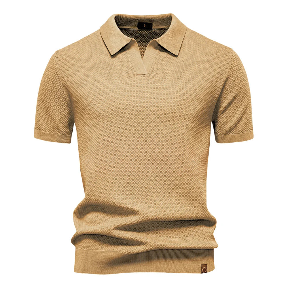 Lucas | Classic Short Sleeve Mens Polo Shirt 10