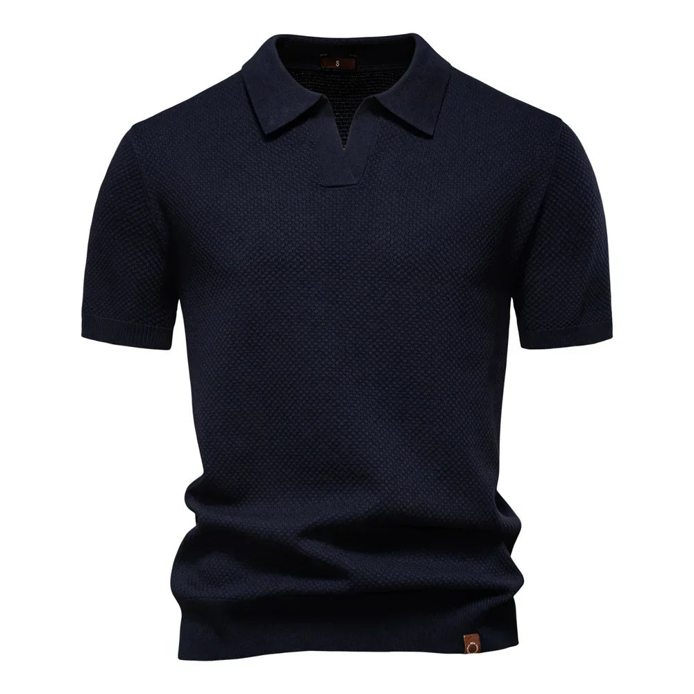 Lucas | Classic Short Sleeve Mens Polo Shirt 6