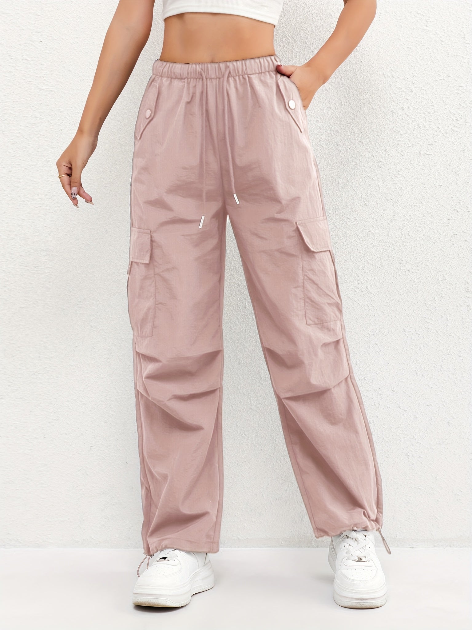 Mason | Relaxed Summer Cargo Pants for Women 0