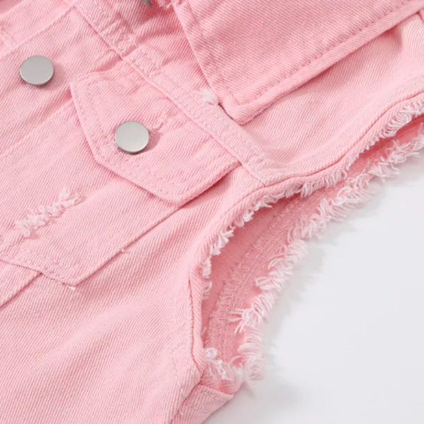 Mason | Vibrant Stylish Denim Vest for Women 2