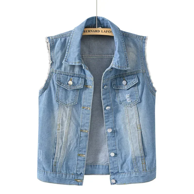 Mason | Vibrant Stylish Denim Vest for Women 6