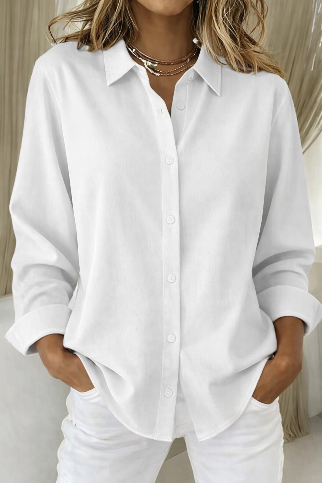 Maya | Relaxed Fit Plus Size Blouse for Summer 4