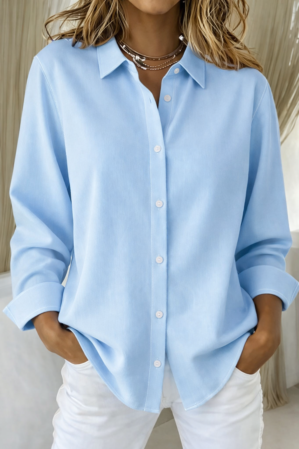Maya | Relaxed Fit Plus Size Blouse for Summer 5
