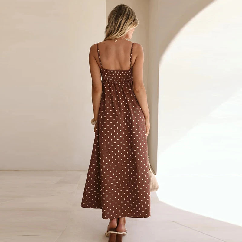 Mia | Breezy Polka Dot Summer Dress 3