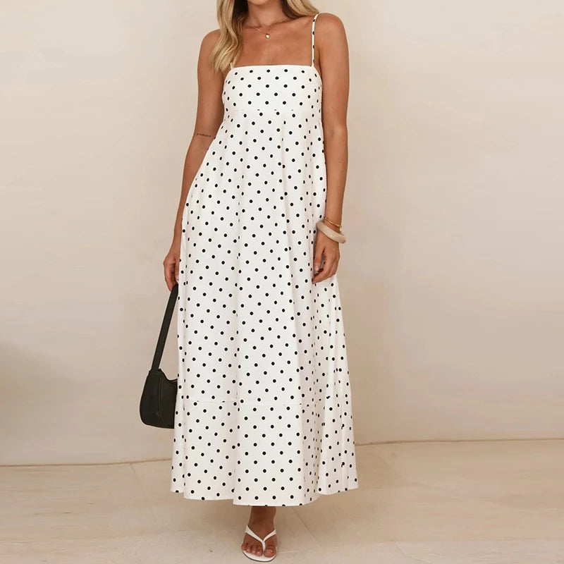 Mia | Breezy Polka Dot Summer Dress 4