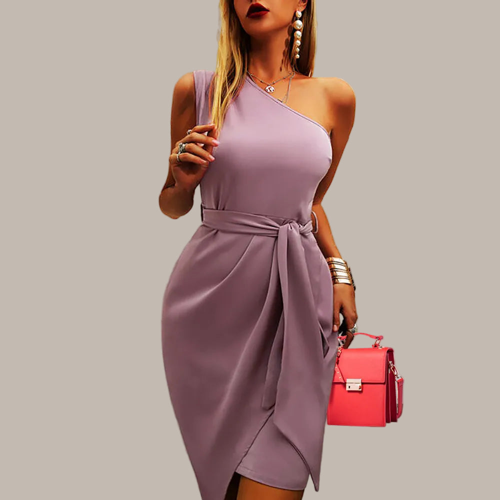 Mia | Chic Asymmetric Evening Dress for Women 1