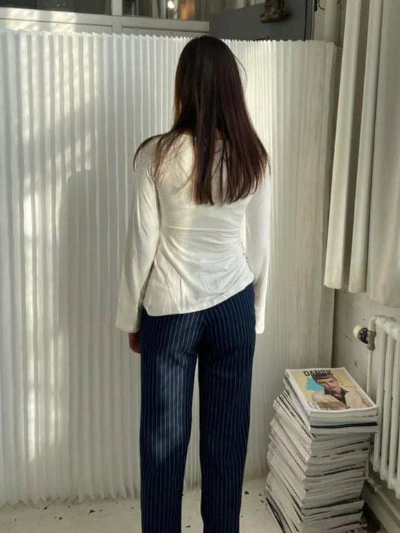 Mia | Chic Fitted Women's Top for Going Out 3