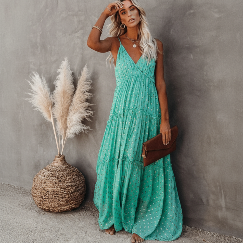Mia | Chic Sleeveless Summer Dress 0