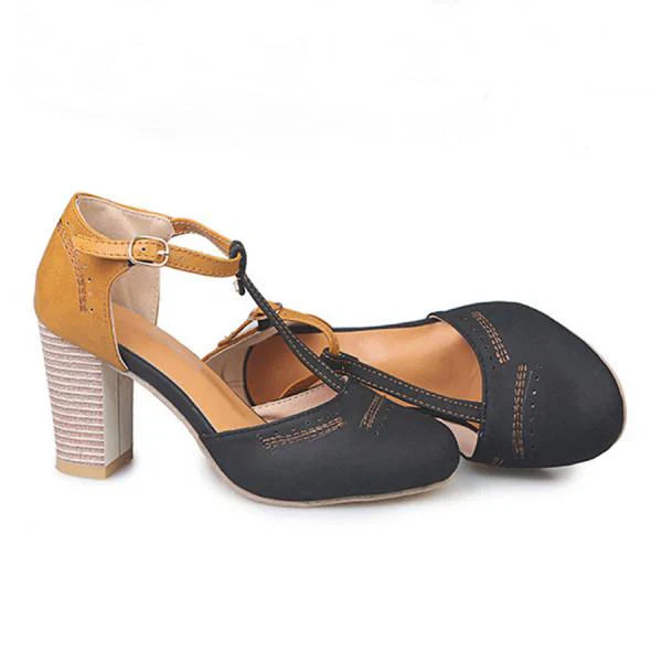 Mia | Comfortable Spring Chunky Heel Women's Shoes 2
