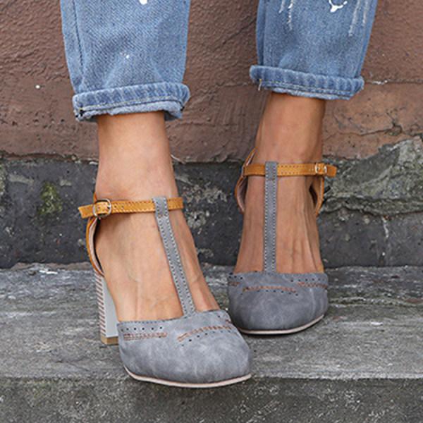 Mia | Comfortable Spring Chunky Heel Women's Shoes 5