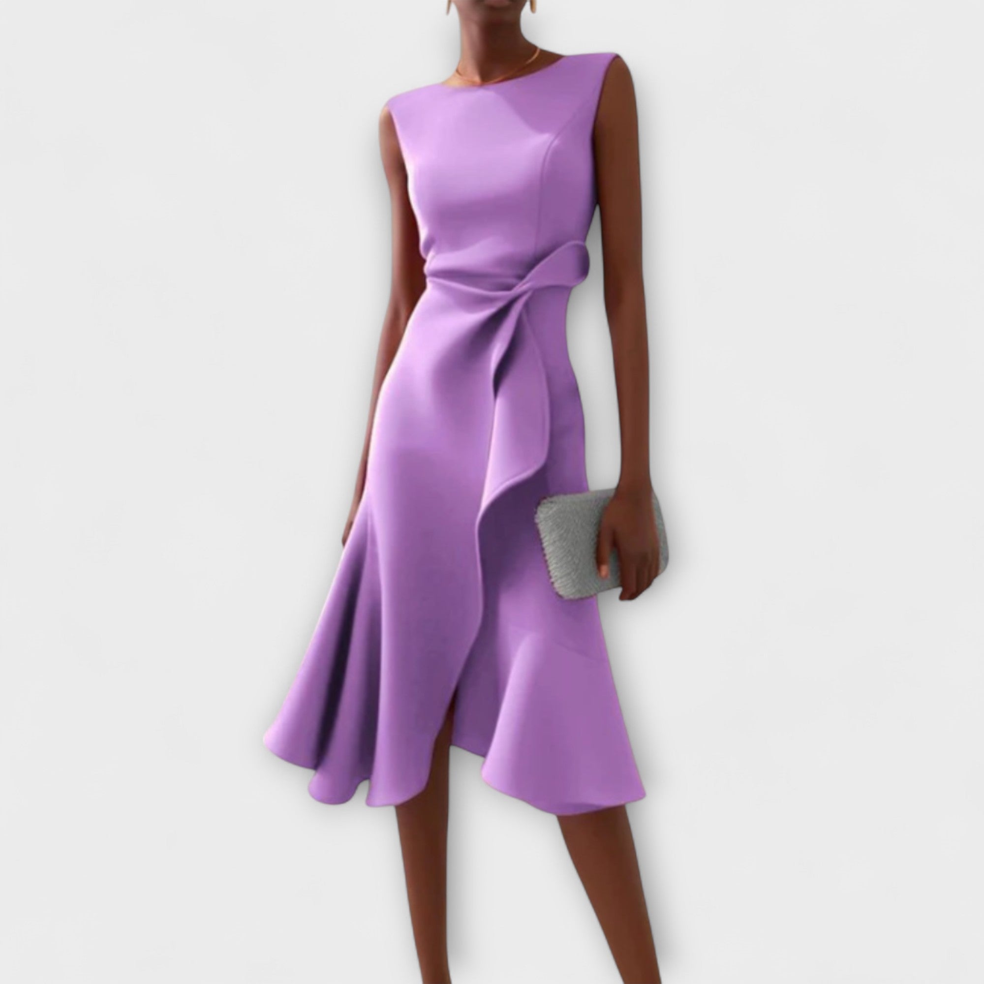 Mia | Elegant Flowing Midi Dress 5
