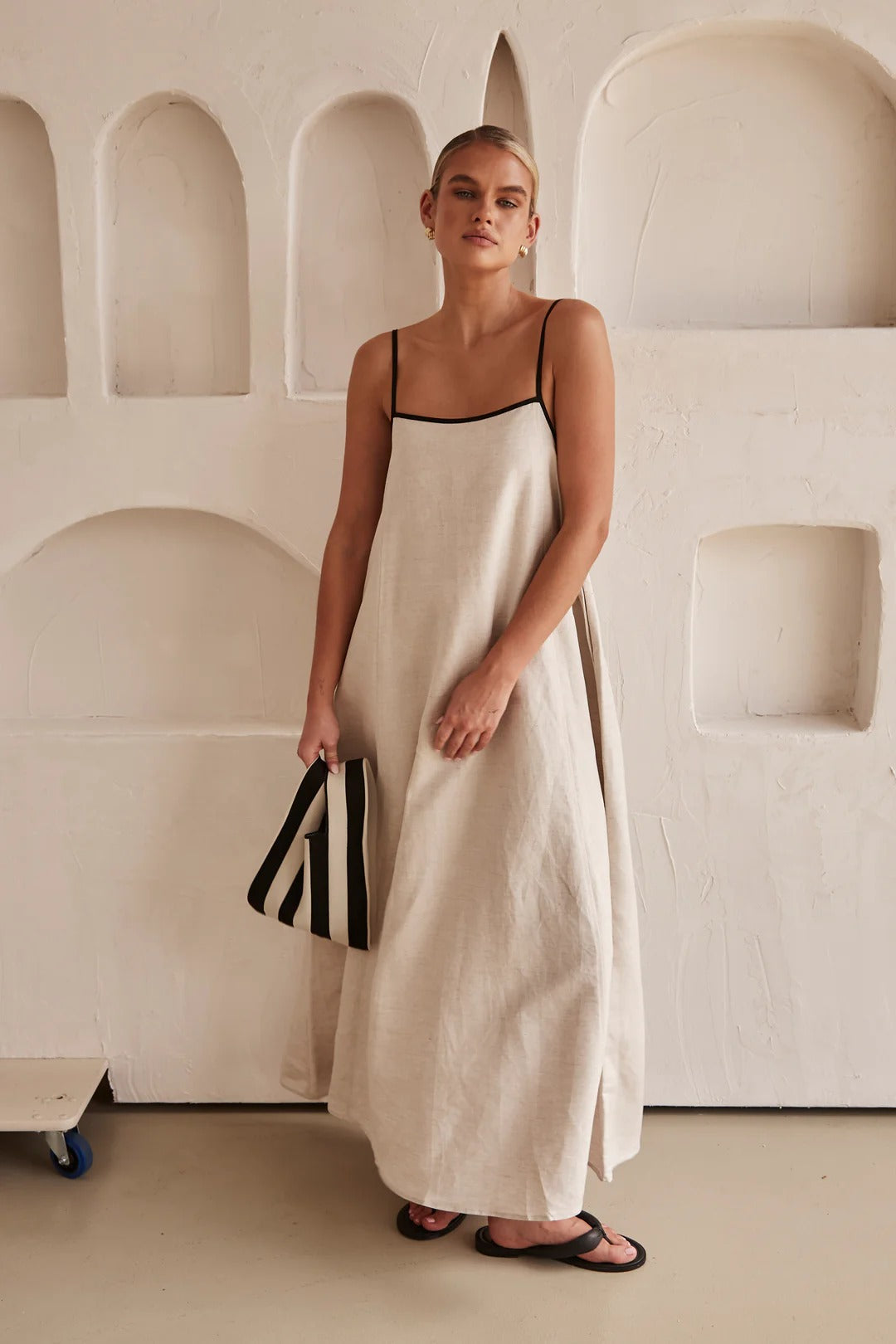 Mia | Elegant Flowing Summer Maxi Dress for Wedding Guests 1