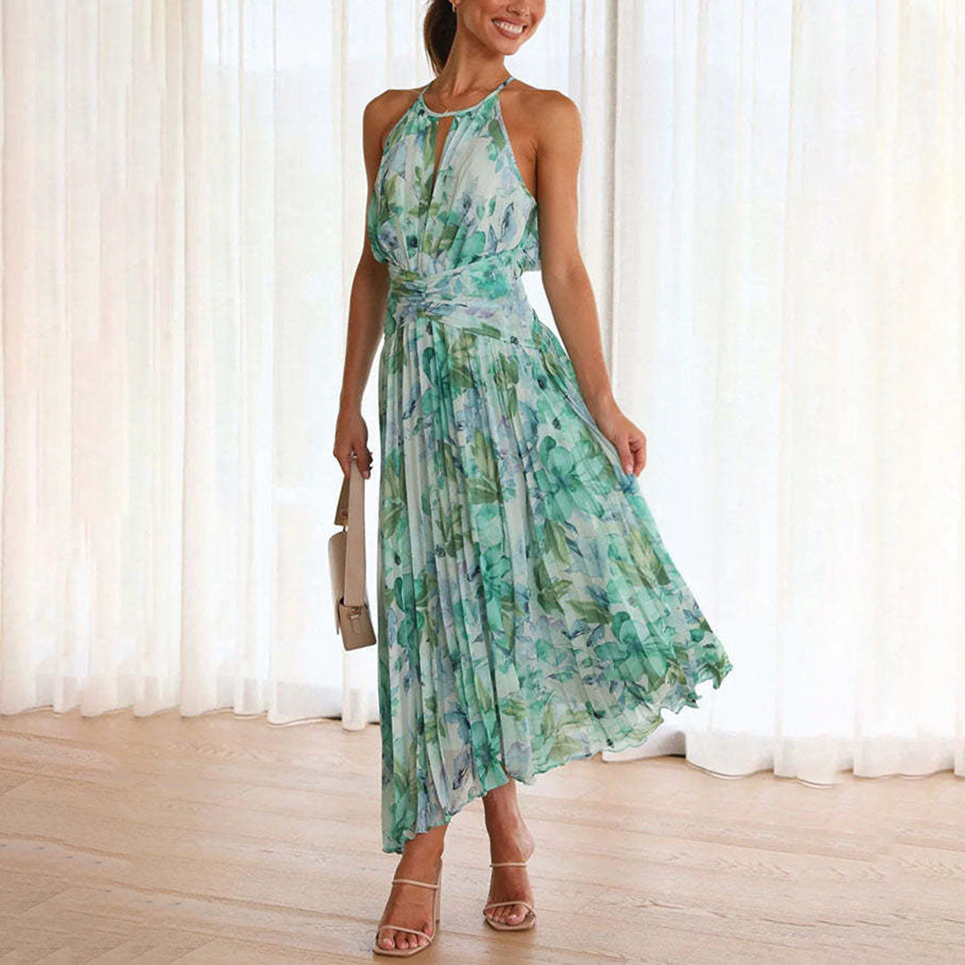 Mia | Elegant Lightweight Floral Summer Dress for Wedding Guests 0