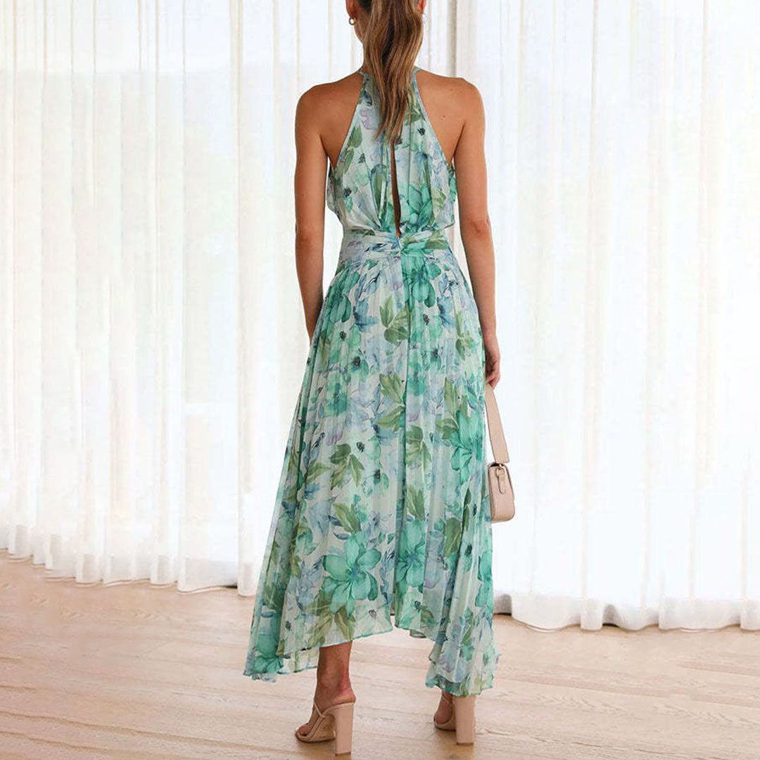 Mia | Elegant Lightweight Floral Summer Dress for Wedding Guests 2