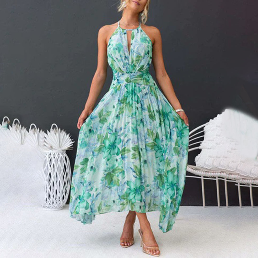 Mia | Elegant Lightweight Floral Summer Dress for Wedding Guests 3