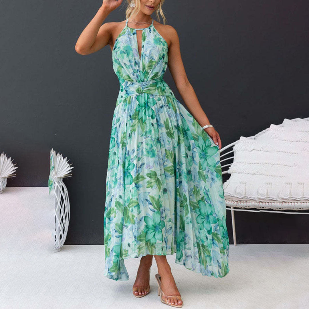 Mia | Elegant Lightweight Floral Summer Dress for Wedding Guests 5