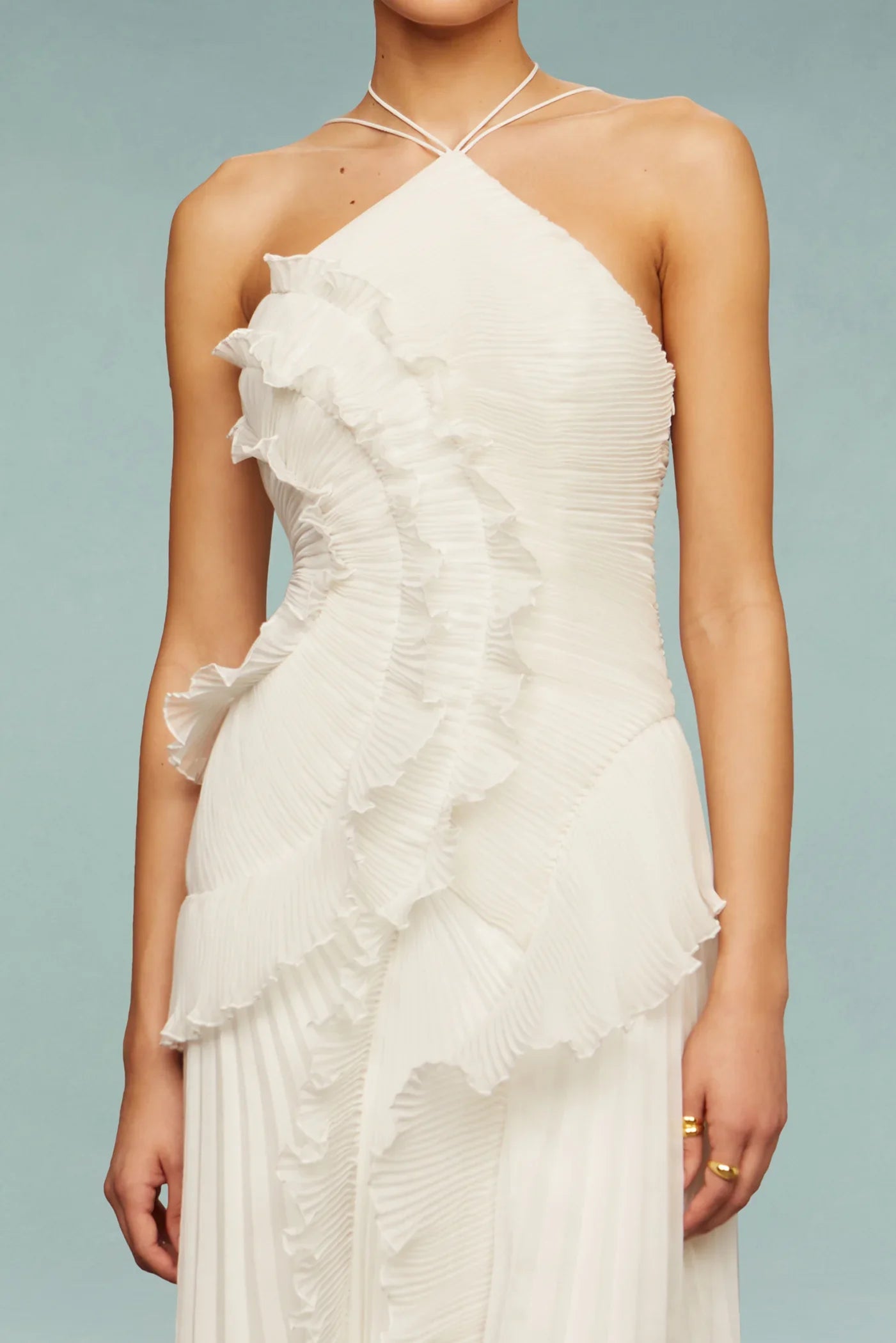 Mia | Elegant One Shoulder Maxi Dress for Women 5