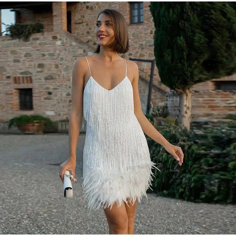 Mia | Elegant Sequin Summer Mini Dress 1