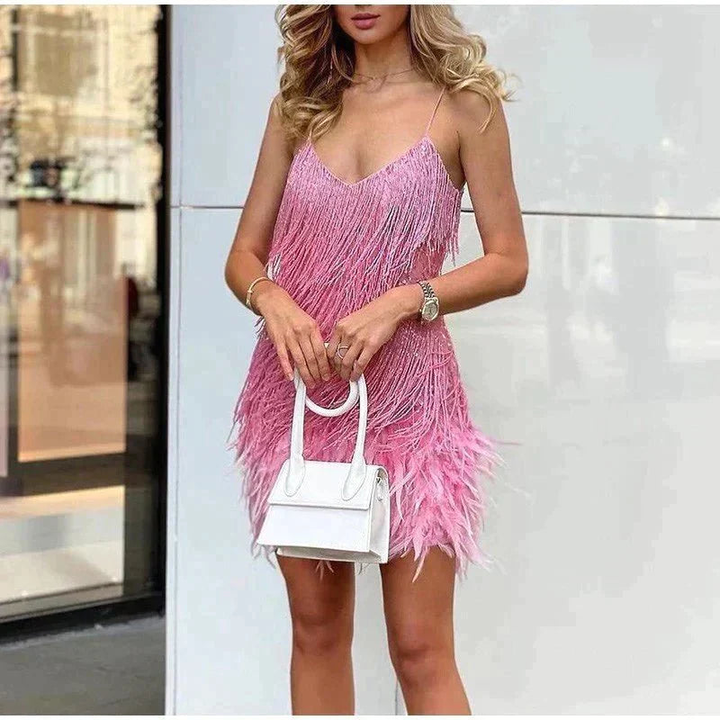 Mia | Elegant Sequin Summer Mini Dress 6