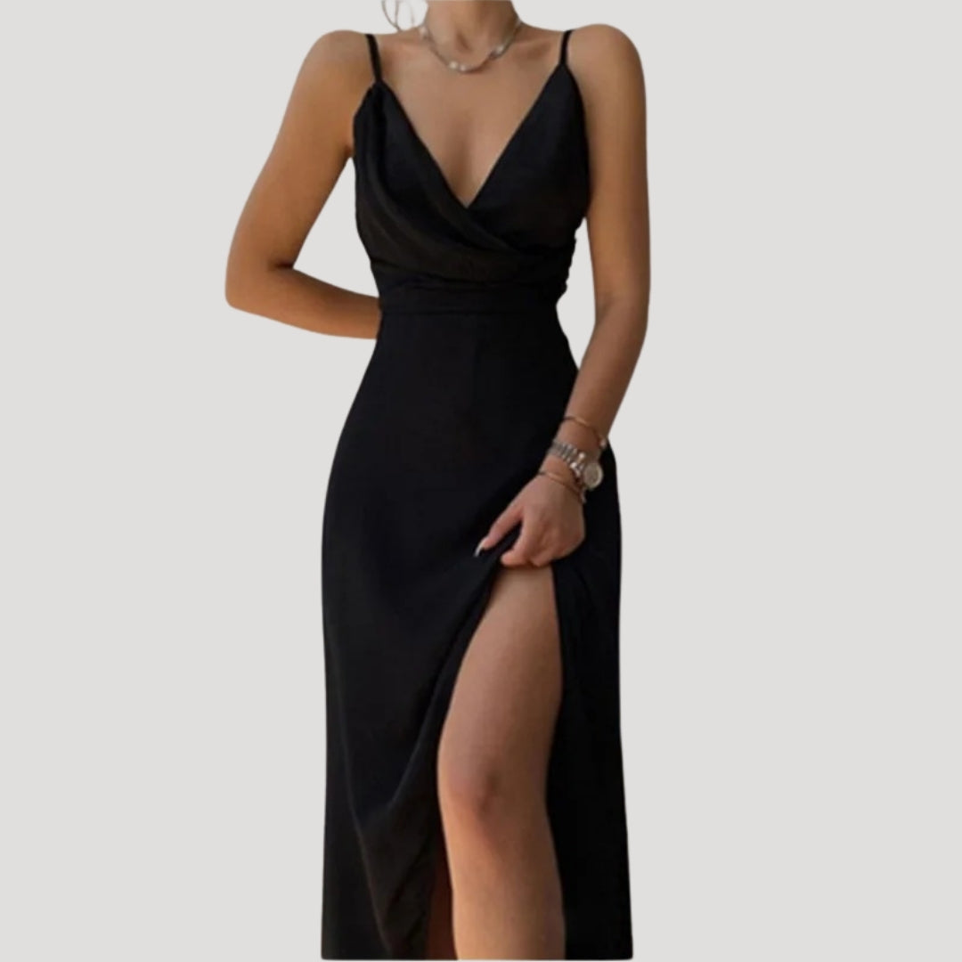Mia | Elegant Slit Maxi Dress For Women 6