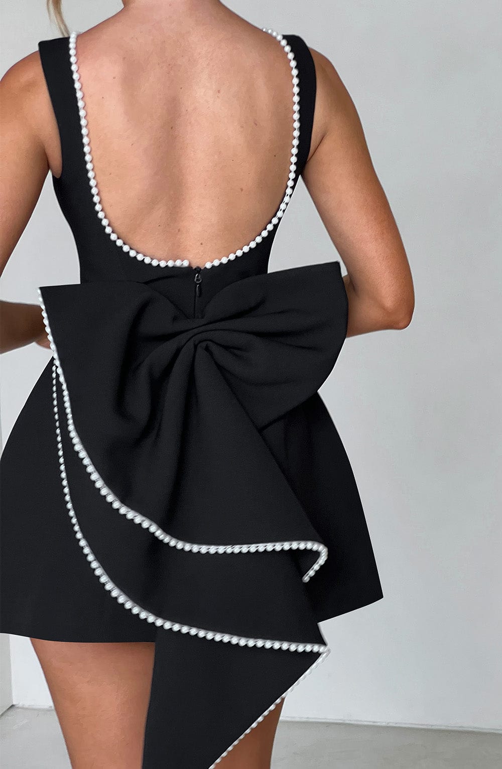 Mia | Elegant Structured Women's Mini Dress for Formal Events 6