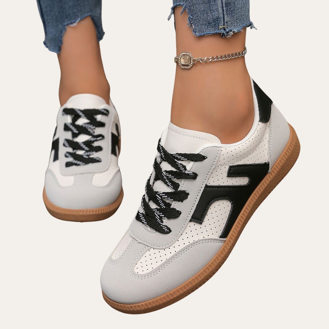 Mia | Stylish Comfortable White Sneakers for Women 0