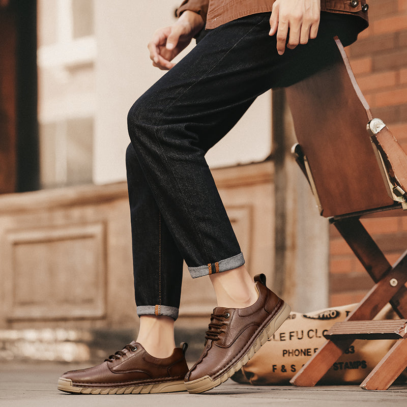 Noah | Stylish Comfortable Leather Sneakers 6