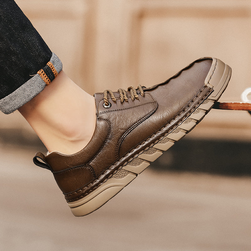 Noah | Stylish Comfortable Leather Sneakers 7