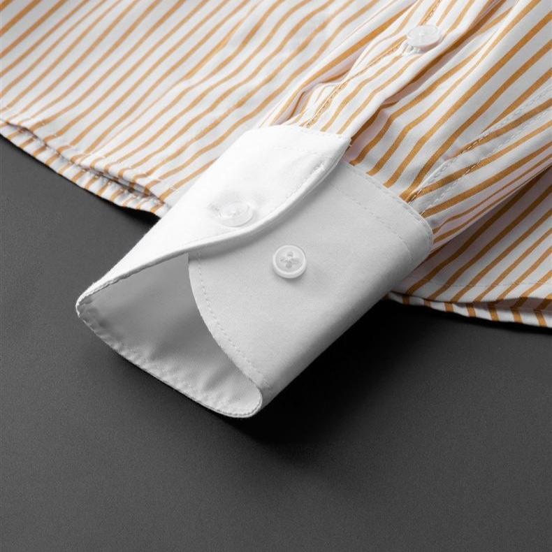 Oliver | Classic Lightweight Pinstripe Men's Dress Shirt 6