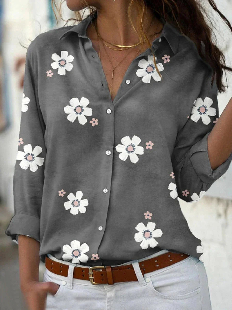 Olivia | Charming Floral Long Sleeve Blouse 1