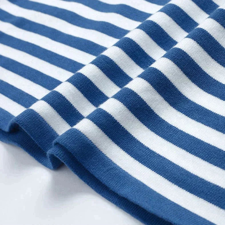 Olivia | Classic Striped Casual Women's Top 5