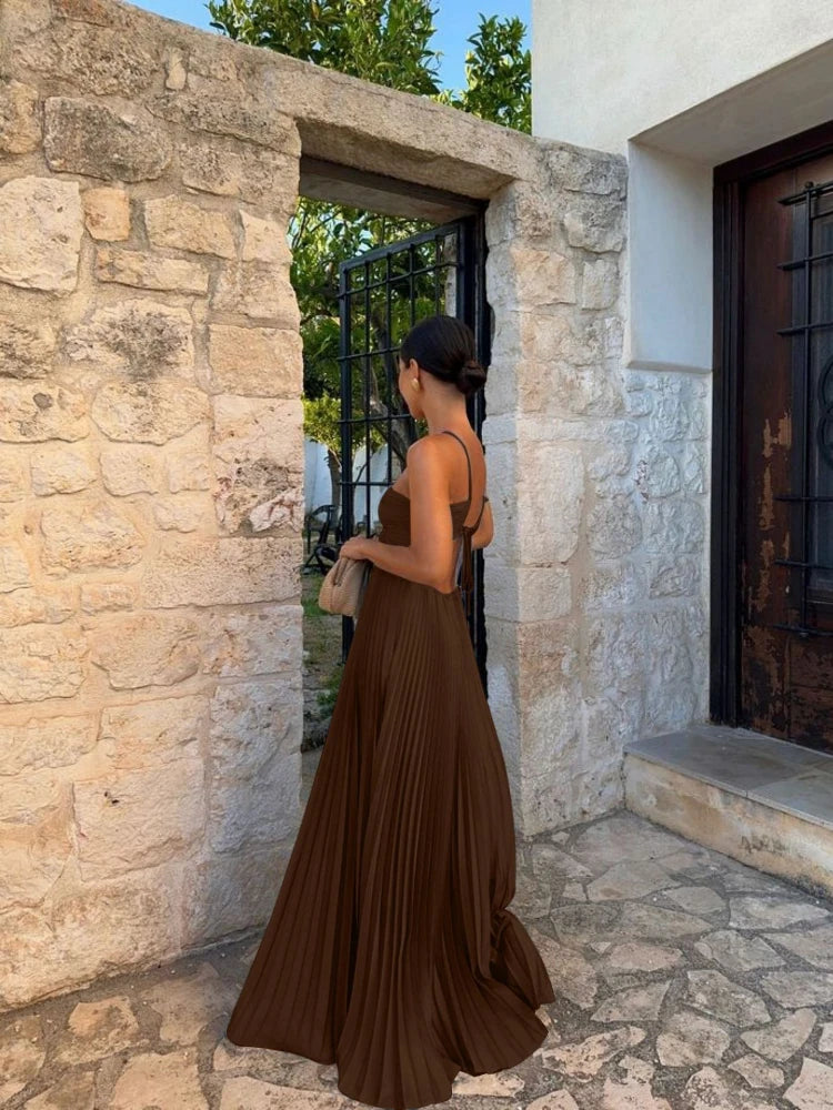 Olivia | Elegant Long Sleeve Black Maxi Dress 5