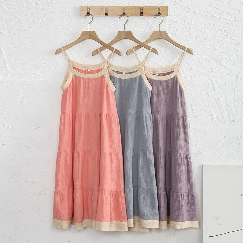 Olivia | Elegant Soft Cotton Summer Sundress for Women 1