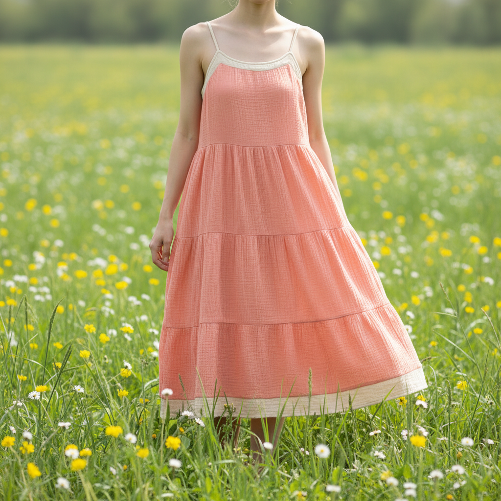 Olivia | Elegant Soft Cotton Summer Sundress for Women 8