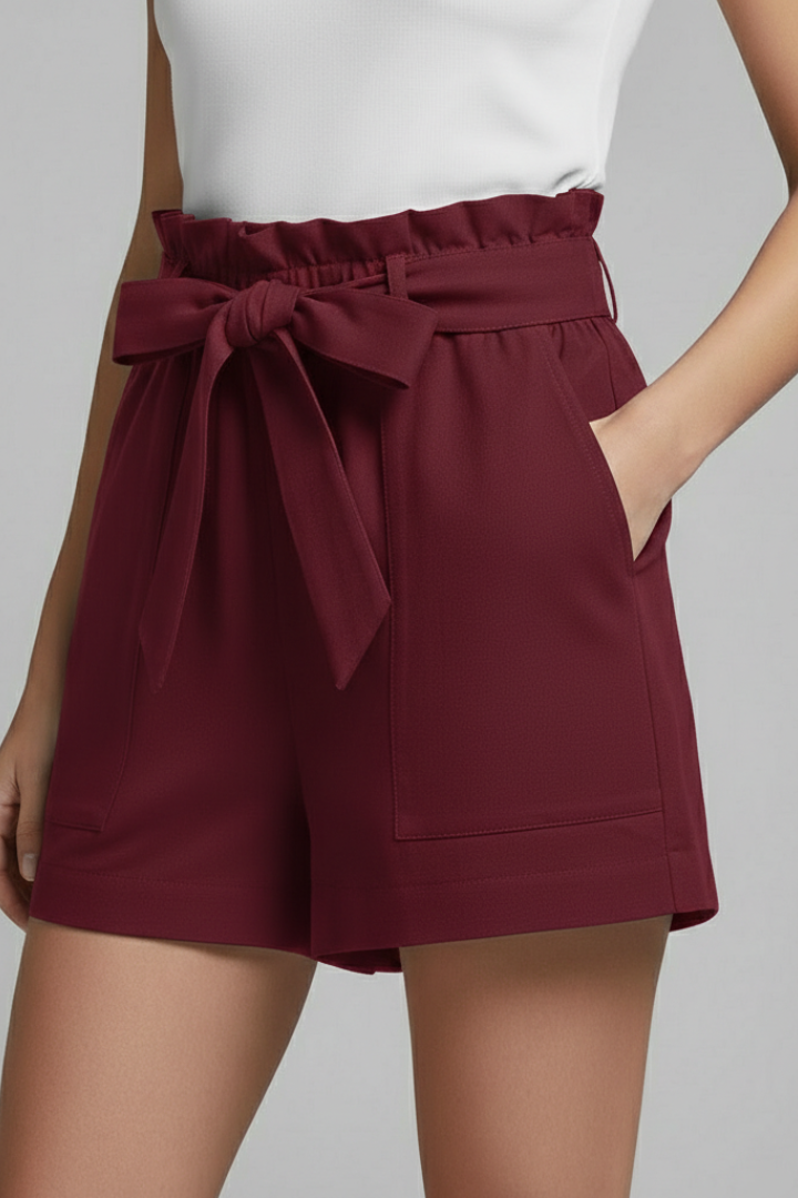 Olivia | Elegant Tailored Summer Women's Shorts 15
