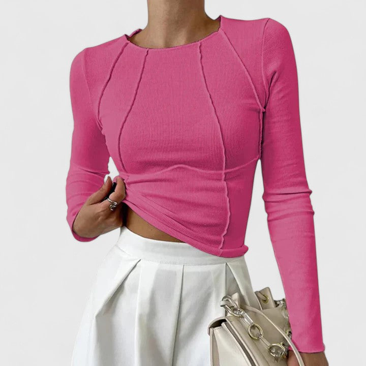 Rozminda | Women's Top with Flattering Fit & Soft Fabric for All Seasons 3