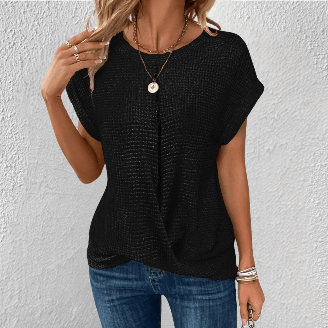 Scarlett | Trendy Twist Front Women's Top for Going Out 5