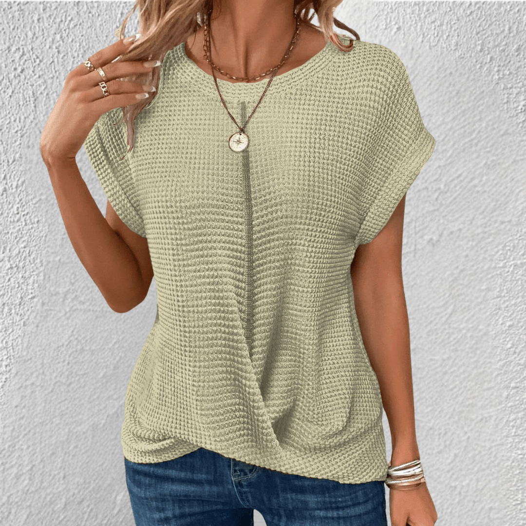 Scarlett | Trendy Twist Front Women's Top for Going Out 7