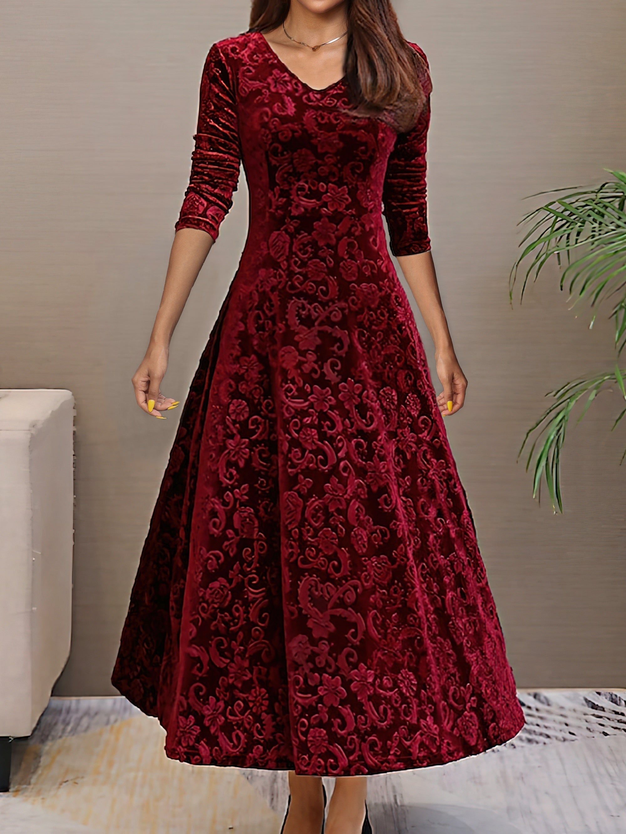 Sophia | Elegant A-Line Women's Cocktail Dress for Formal Events 0