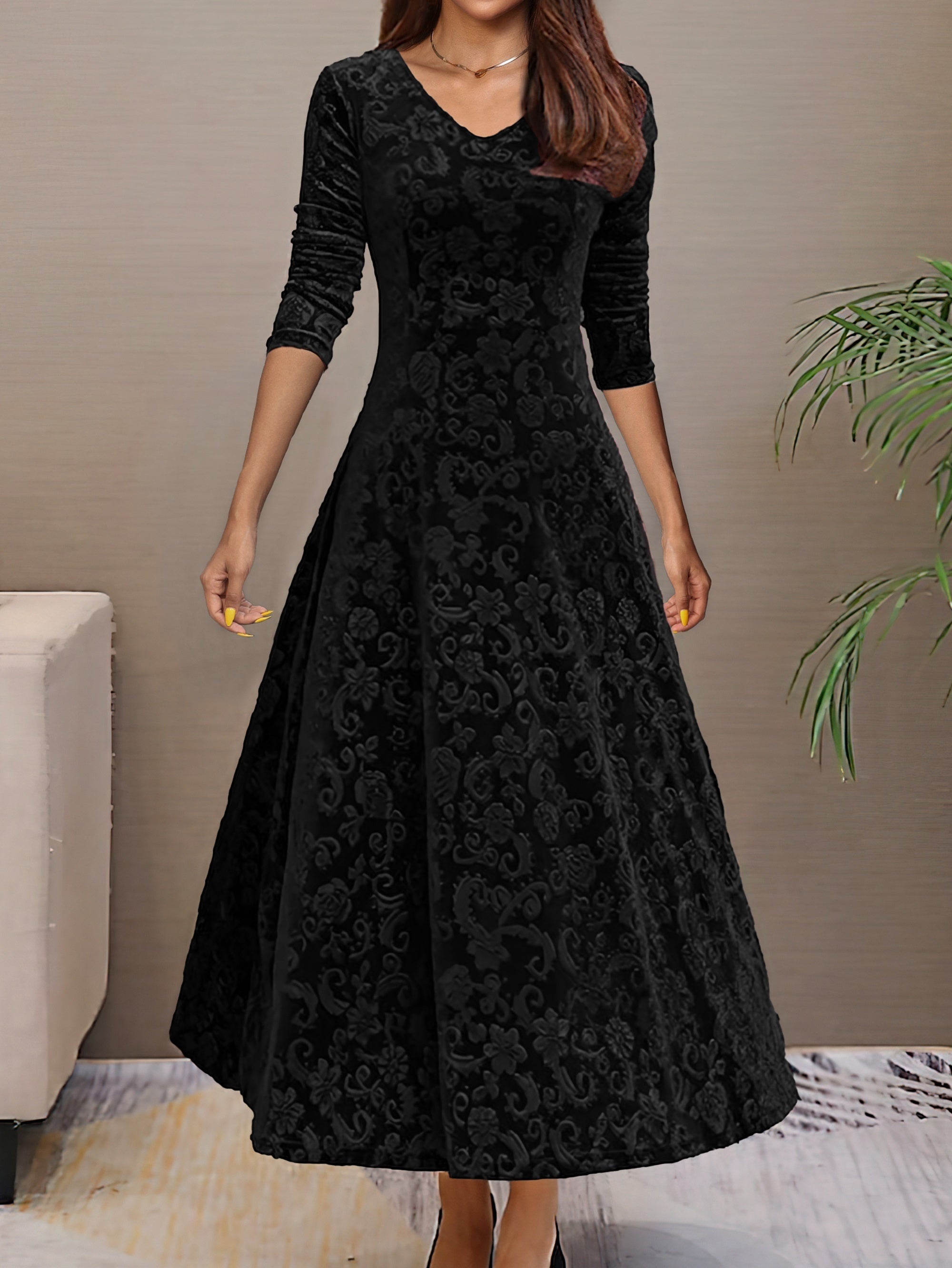 Sophia | Elegant A-Line Women's Cocktail Dress for Formal Events 2