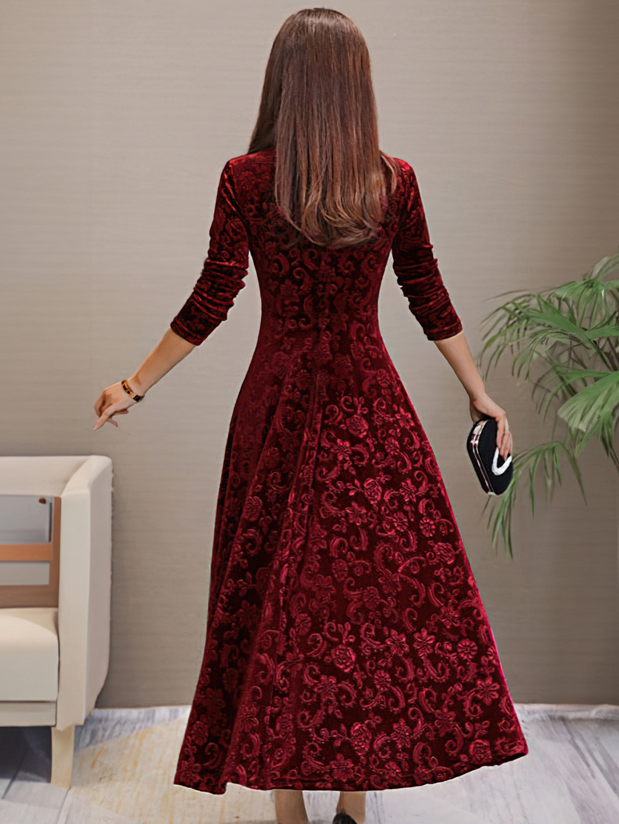 Sophia | Elegant A-Line Women's Cocktail Dress for Formal Events 7
