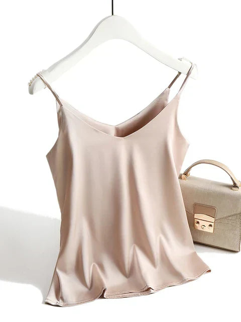 Sophia | Elegant Lightweight Satin Cami Top 3