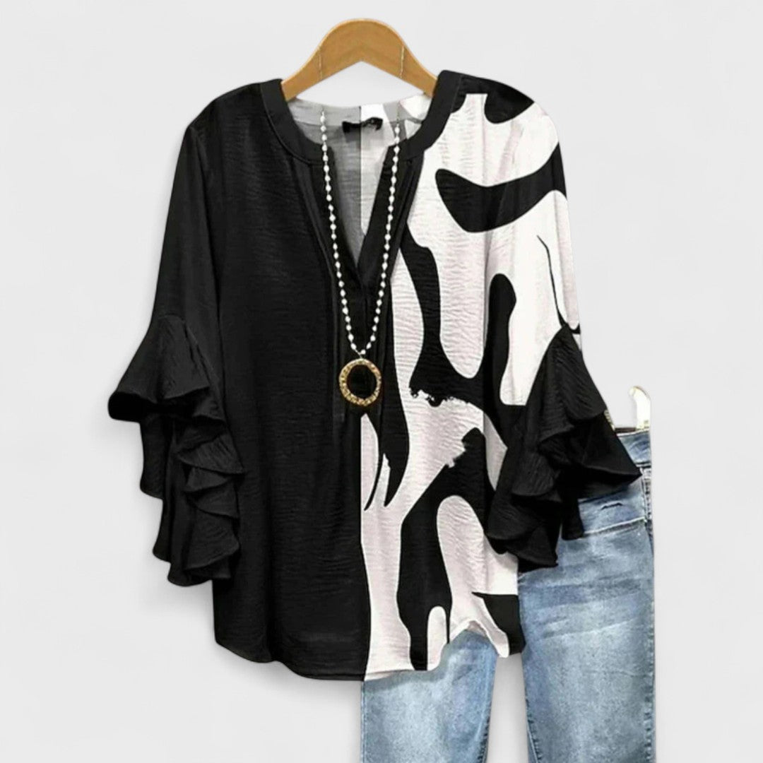 Sophie | Airy Elegant Plus Size Blouse for Summer 4