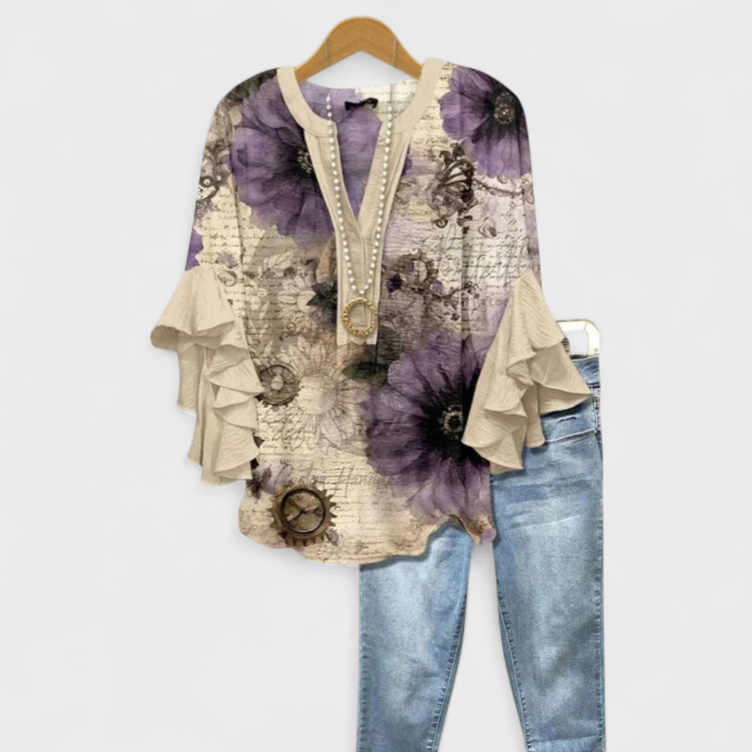 Sophie | Airy Elegant Plus Size Blouse for Summer 5