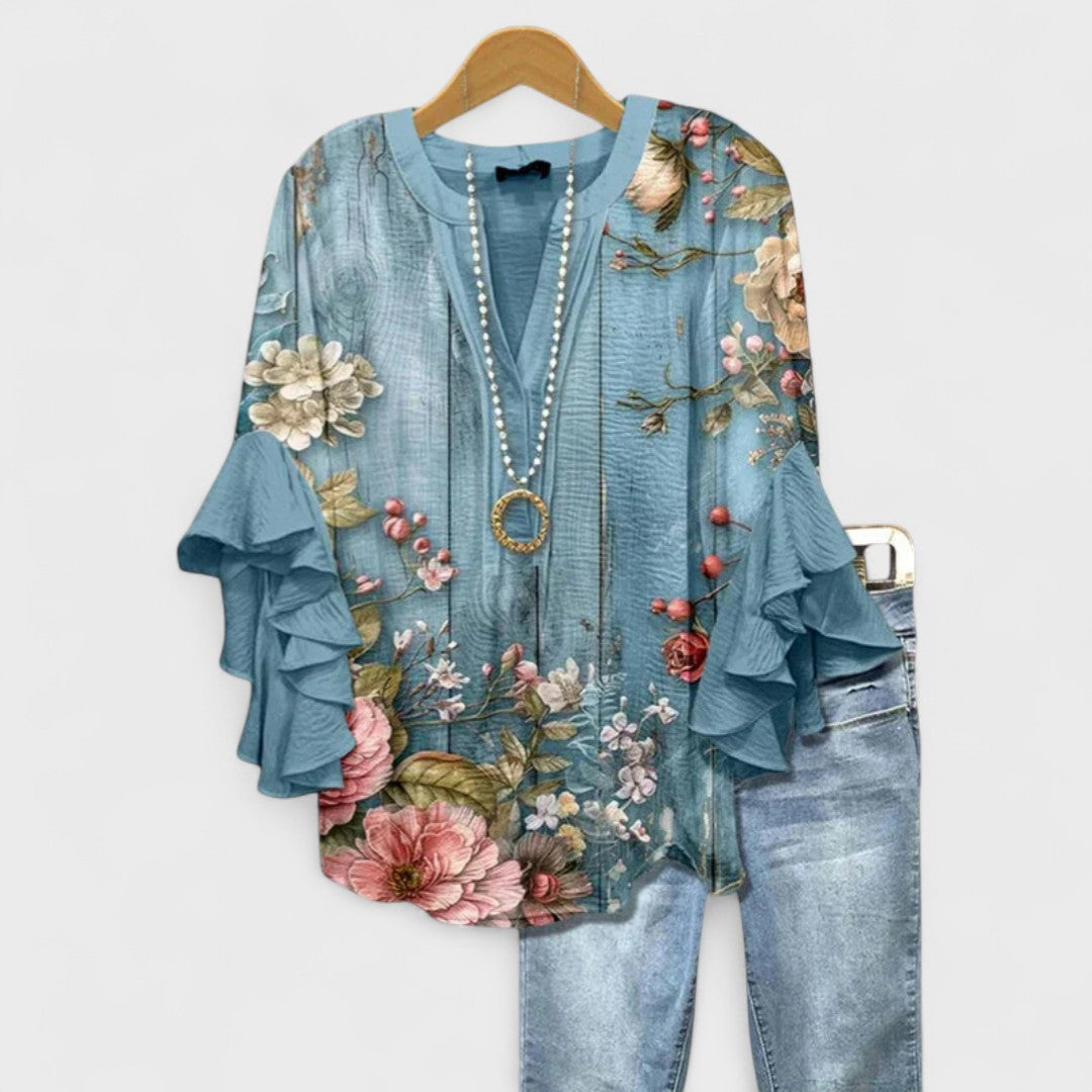 Sophie | Airy Elegant Plus Size Blouse for Summer 6