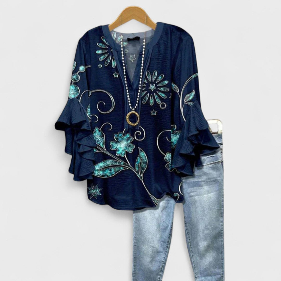 Sophie | Airy Elegant Plus Size Blouse for Summer 9
