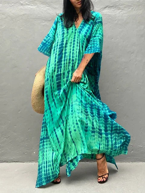 Sophie | Breezy Elegant Plus Size Maxi Dress for Summer 0