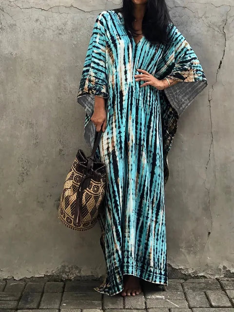 Sophie | Breezy Elegant Plus Size Maxi Dress for Summer 4