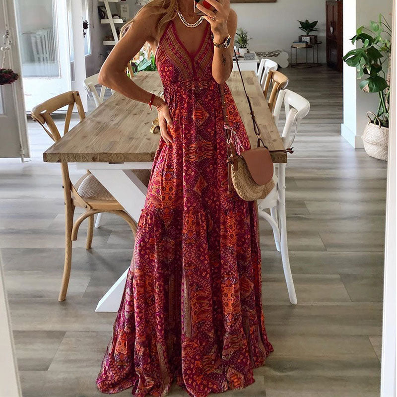Sophie | Chic Flowy White Maxi Dress for Summer 1